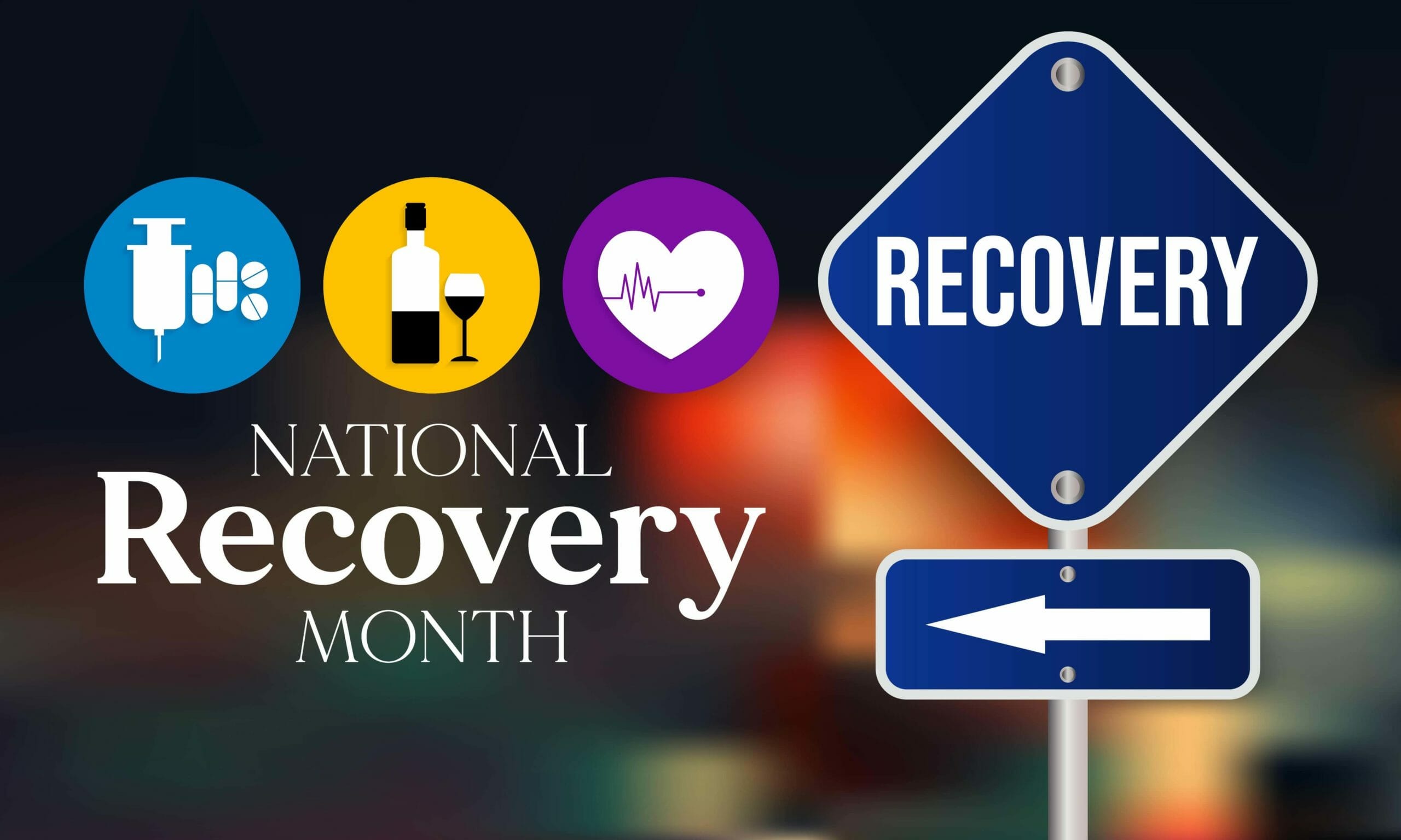 national recovery month 2021 banner