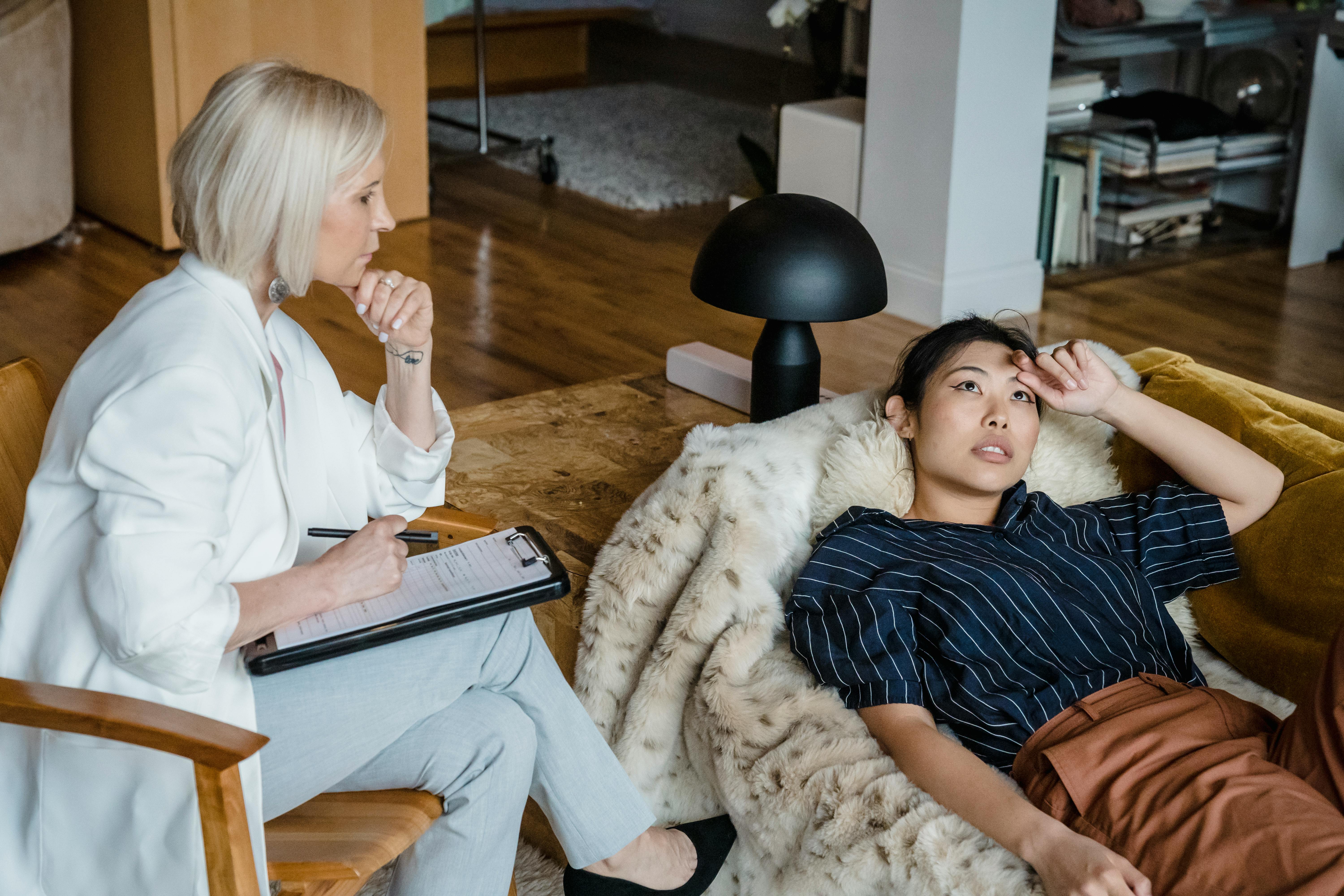 A person receiving medication-assisted treatment (MAT) for a drug addiction.